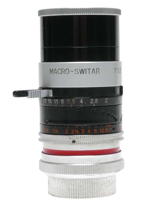 Kern Paillard Macro Switar 1:1.3/12.5mm Bolex H8 RX Reflex