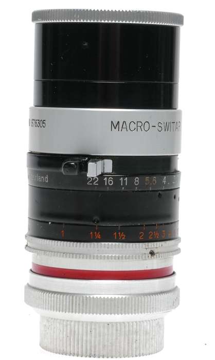 Kern Paillard Macro Switar 1:1.3/12.5mm Bolex H8 RX Reflex