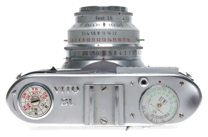 Voigtlander Vito BL 35mm Film Camera Color-Skopar 1:3.5/50