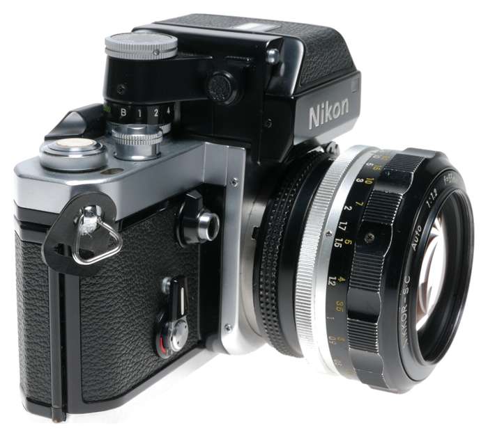 Nikon F2 Photomic 35mm SLR Camera Nikkor S.C Auto 1:1.2/55mm