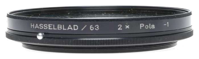 Hasselblad 63 Polarizing Filter 2x Pola -1 Old