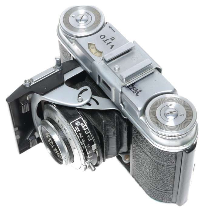 Voigtlander Vito II Folding Camera Prontor-S Color Skopar 3.5/50