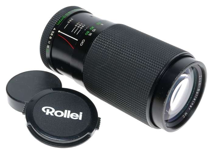 Rollei Zoom-Rolleinar MC 1:2 f=80-200mm Rolleiflex SL35 QBM Lens