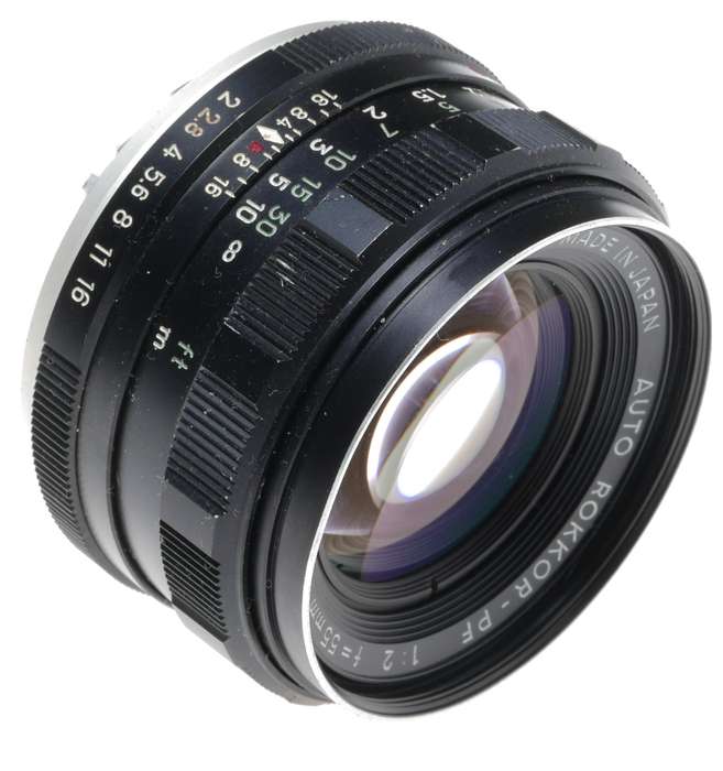 Minolta SR-1s Model V 35mm SLR Camera Auto Rokkor-PF 1:2 f=55mm