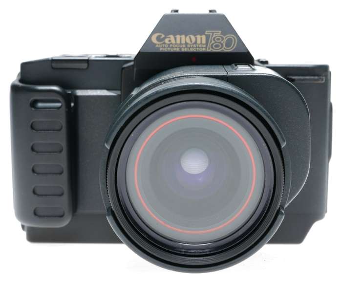 Canon T80 SLR Film Camera Zoom Lens AC 35-70mm 1:3.5-4.5