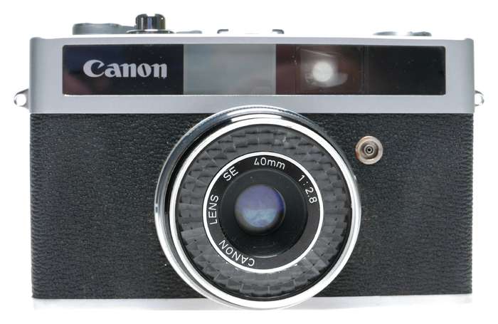 Canon Canonet Junior Compact 35mm Viewfinder Camera SE 2.8/40mm Lens