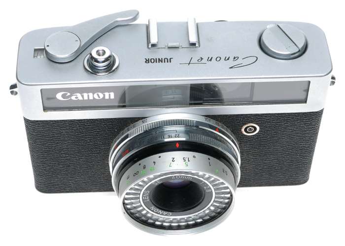 Canon Canonet Junior Compact 35mm Viewfinder Camera SE 2.8/40mm Lens