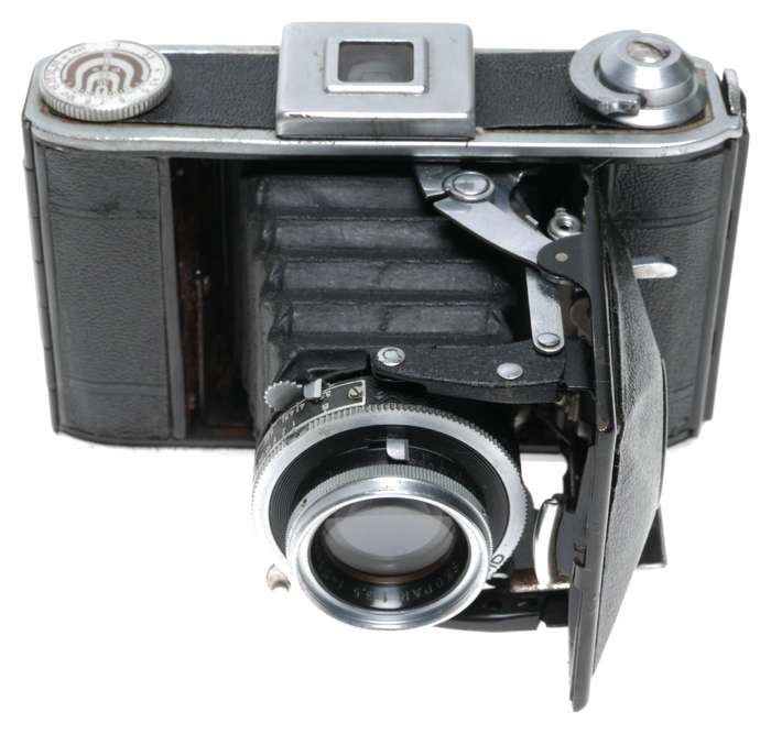 Voigtlander Baby Bessa 66 Folding Camera Optical Finder Skopar 1:3.5 F=7.5cm