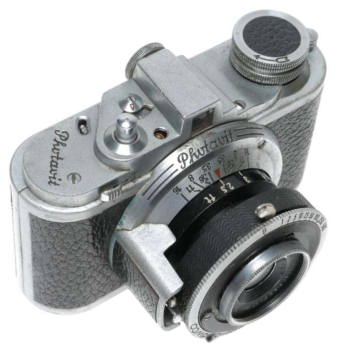 Bolta Photavit IV Miniature Viewfinder Camera Radionar f:3.5 F=37.5mm