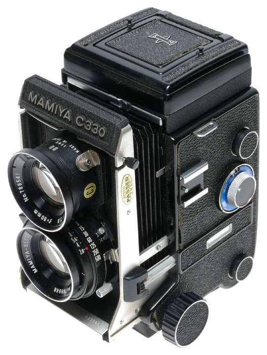 Mamiya C330 Pro TLR Camera Blue Dot Sekor 2.8/80mm in Box