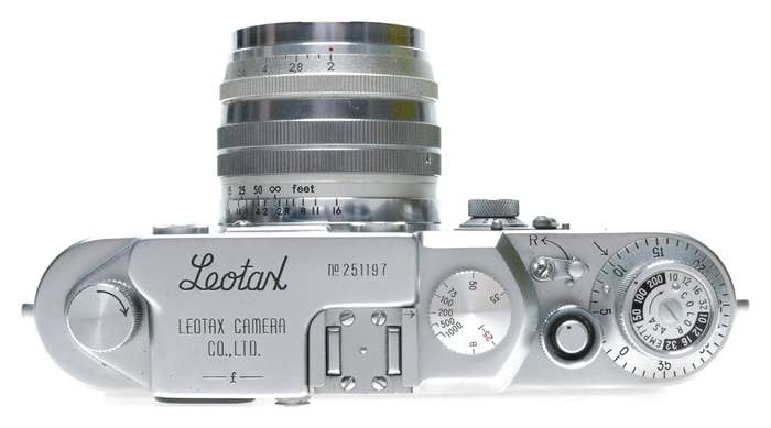 Leotax F Rangefinder Camera Topcor-S 1:2 f=5cm Lens M39 Leica Mount