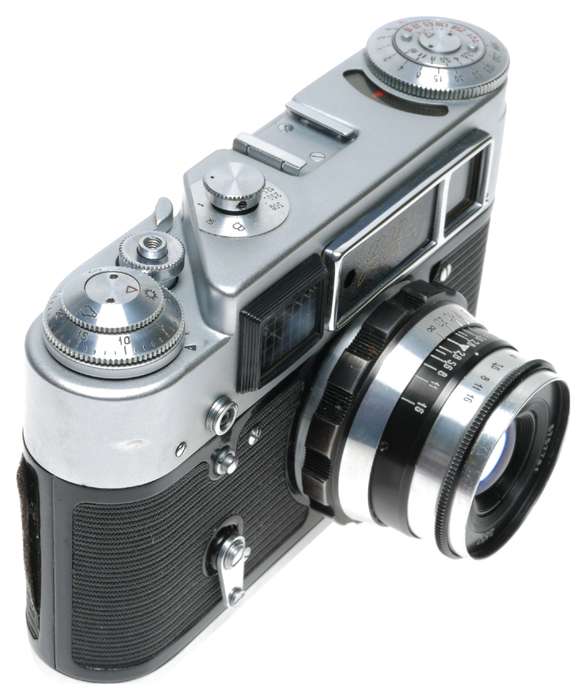 FED-4b 35mm Rangefinder Camera Industar-61 2.8/52 M39 Leica Mount USSR