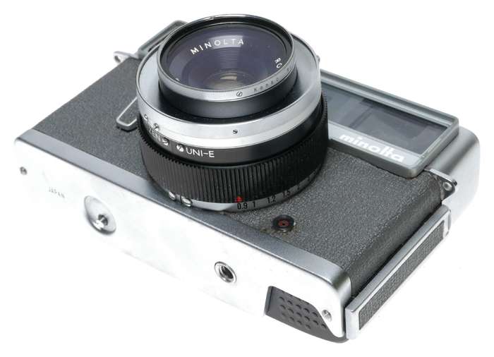 Minolta Hi-Matic Rangefinder 35mm Film Camera Rokkor 2.8/45mm