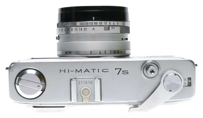 Minolta Hi-Matic 7s Rangefinder Camera Rokkor PF 1:1.8 f=45mm CLC