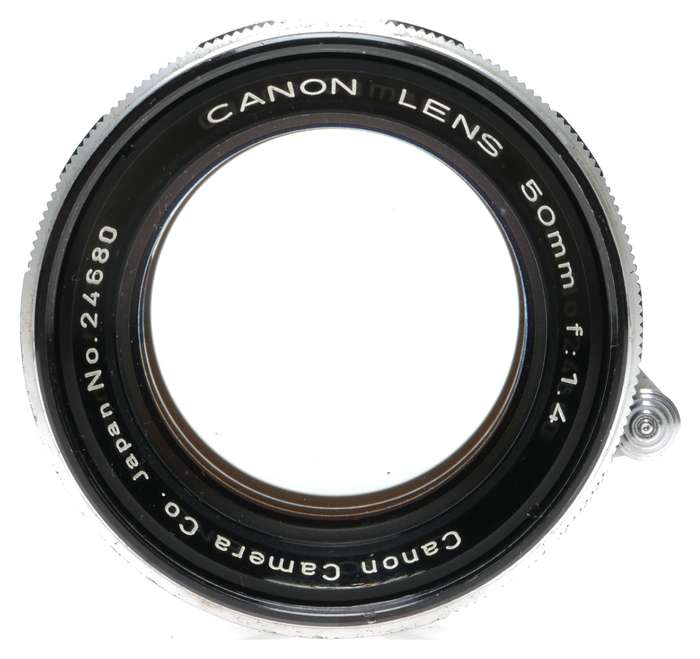 Canon Rangefinder RF Camera Lens 1.4/50mm Leica Screw Mount