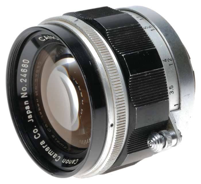 Canon Rangefinder RF Camera Lens 1.4/50mm Leica Screw Mount
