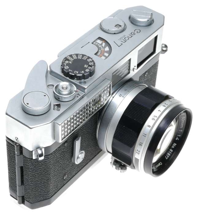 Canon Model 7 Rangefinder System Camera 1.4/50mm Lens LTM