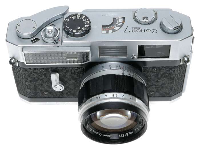 Canon Model 7 Rangefinder System Camera 1.4/50mm Lens LTM
