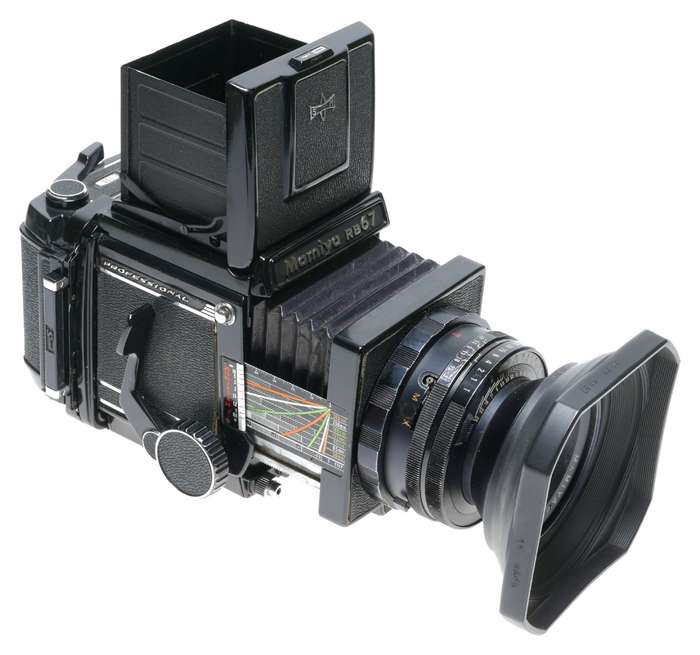 Mamiya RB67 Pro SLR Camera 120 Rollfilm Holder 3.8/90mm Lens