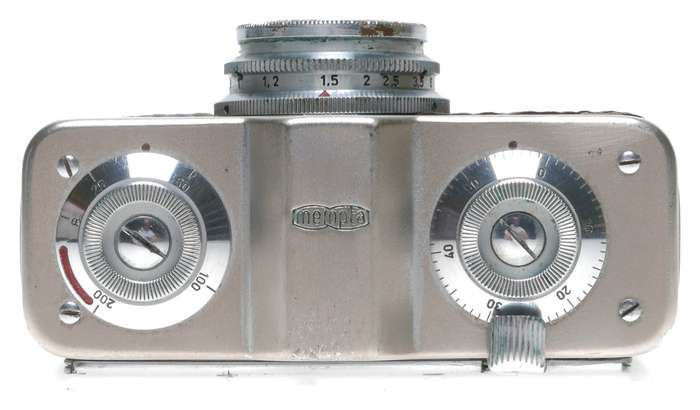 Meopta Mikroma Subminiature Film Camera Mirar 3.5/20 Triplet Lens