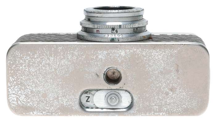 Meopta Mikroma Subminiature Film Camera Mirar 3.5/20 Triplet Lens