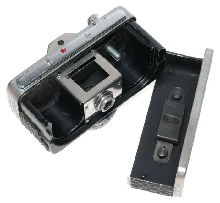 Meopta Mikroma Subminiature Film Camera Mirar 3.5/20 Triplet Lens