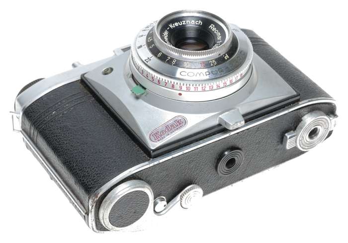 Kodak Retinette Type 022 Camera in Leather Case Reomar 1:3.5/45mm