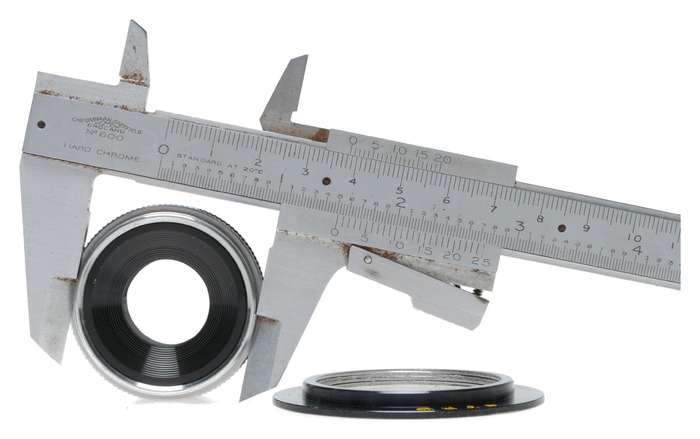 Vivitar 1:4.5 F=90mm Enlarger Lens 39mm Screw Mount on Lensboard