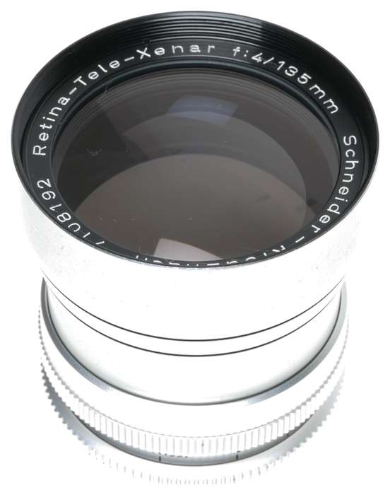 Schneider Retina-Tele-Xenar Reflex Mount f:4/135mm Kodak Lens