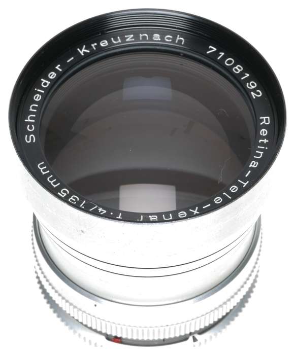 Schneider Retina-Tele-Xenar Reflex Mount f:4/135mm Kodak Lens