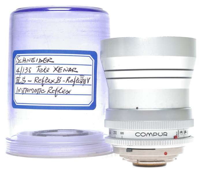 Schneider Retina-Tele-Xenar f:4/135mm Kodak Reflex Mount Lens