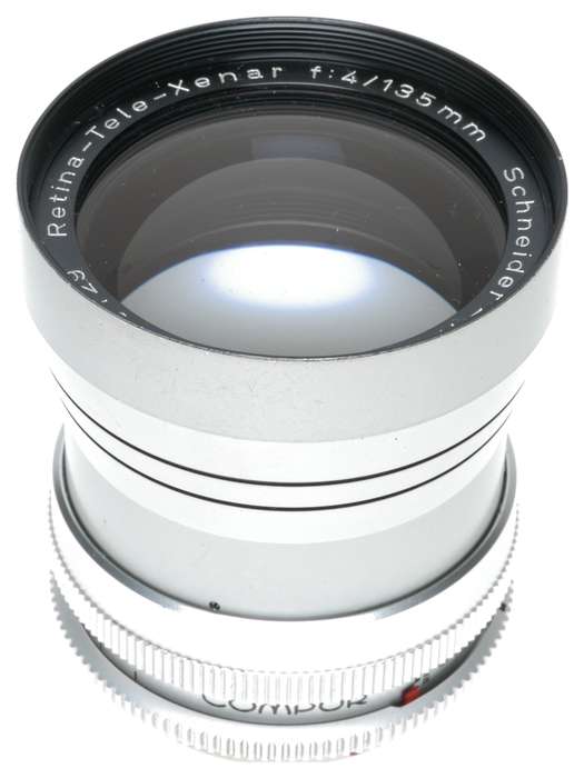 Schneider Retina-Tele-Xenar f:4/135mm Kodak Reflex Mount Lens