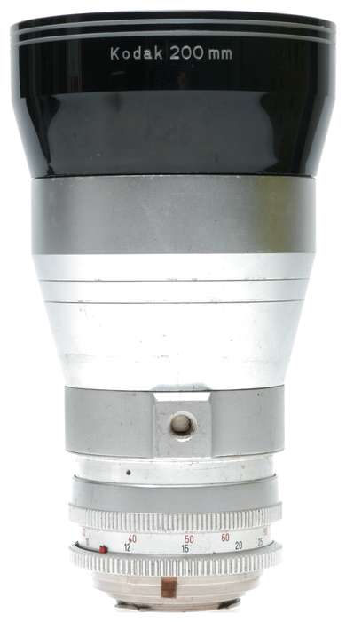 Schneider Retina-Tele-Xenar f:4.8/200mm Kodak R Mount Lens Hood Case