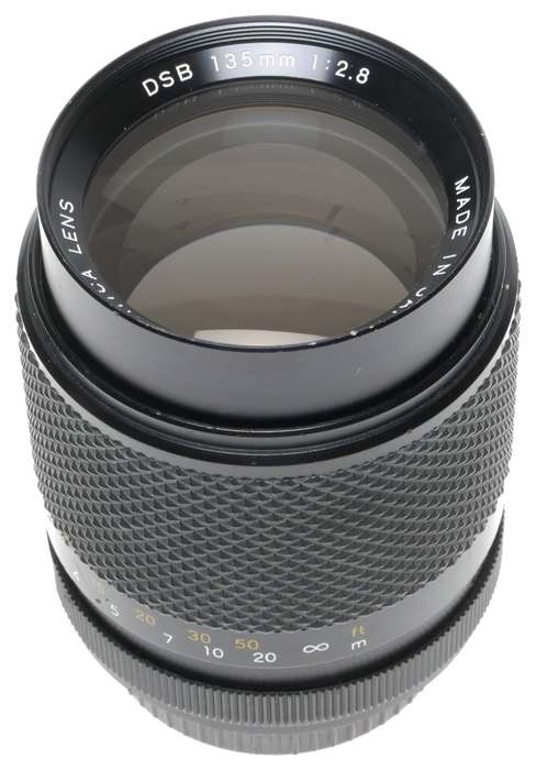 Yashica Telephoto Lens DSB 135mm 1:2.8 Contax Yashica SLR Camera Mount