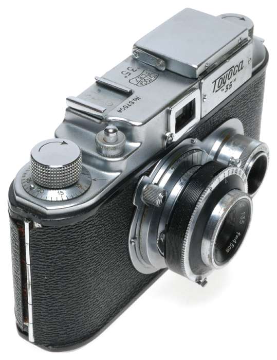 Tougodo Toyoca Flex 35 TLR Camera 2nd Version Owla Anastigmat 1:3.5 f=4.5cm