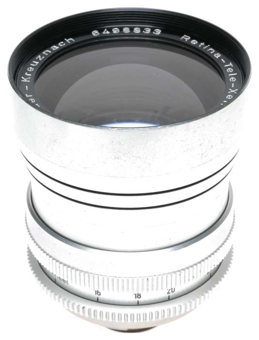Schneider Kodak Retina-Tele-Xenar f:4/135mm Reflex Mount Camera Lens