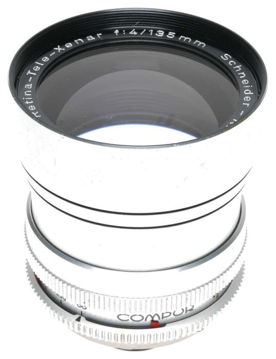 Schneider Kodak Retina-Tele-Xenar f:4/135mm Reflex Mount Camera Lens
