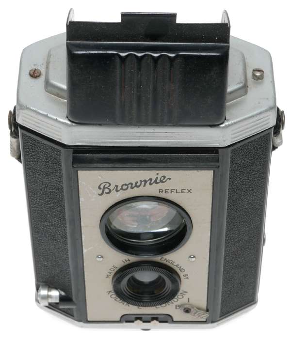 Kodak London Brownie Reflex TLR 127 Film Bakelite Box Camera