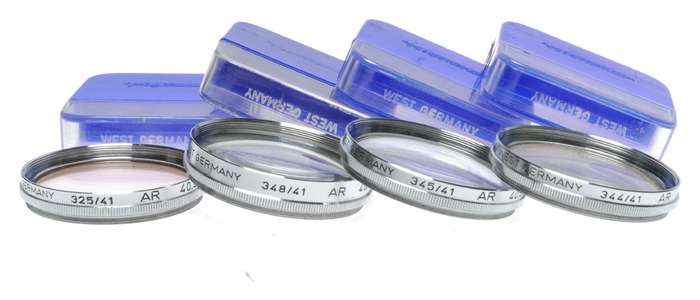 Voigtlander 40.5 AR Focar Lenses 344 345 348 SF Filter 325/41