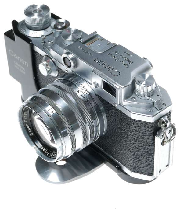Canon IV F rangefinder 35mm film camera with rare accessories