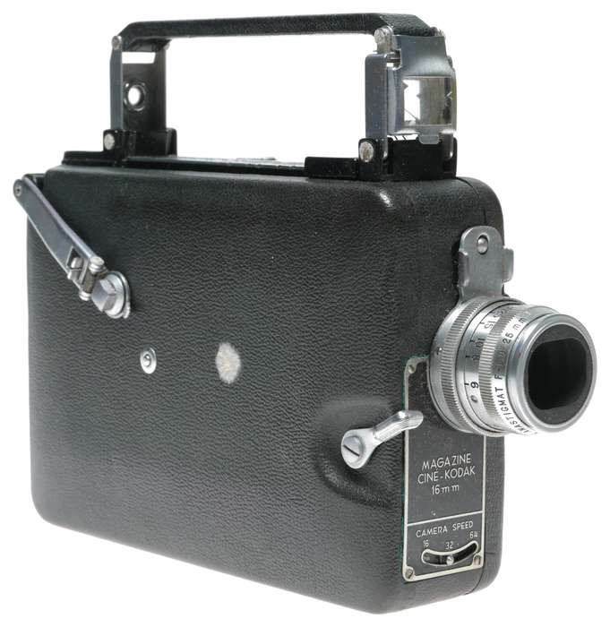 Kodak Cine magazine 16 vintage movie camera in case 16mm