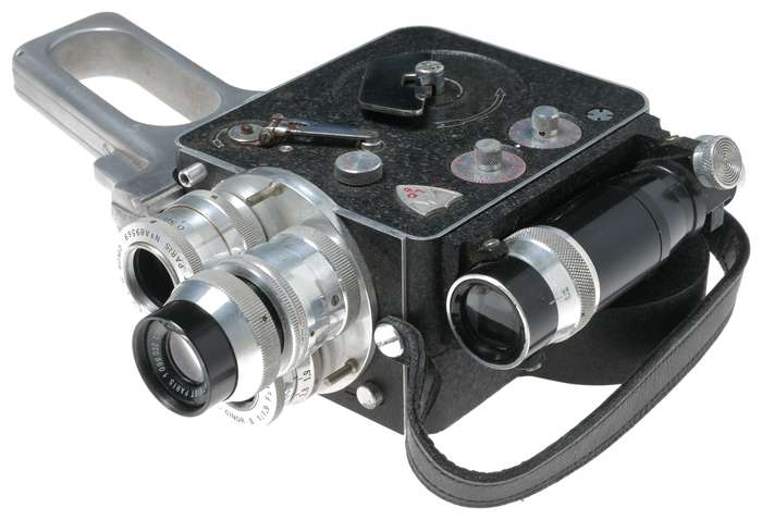 Leveque L.D. 8mm Cine camera full set of 4x Som Berthiot lenses