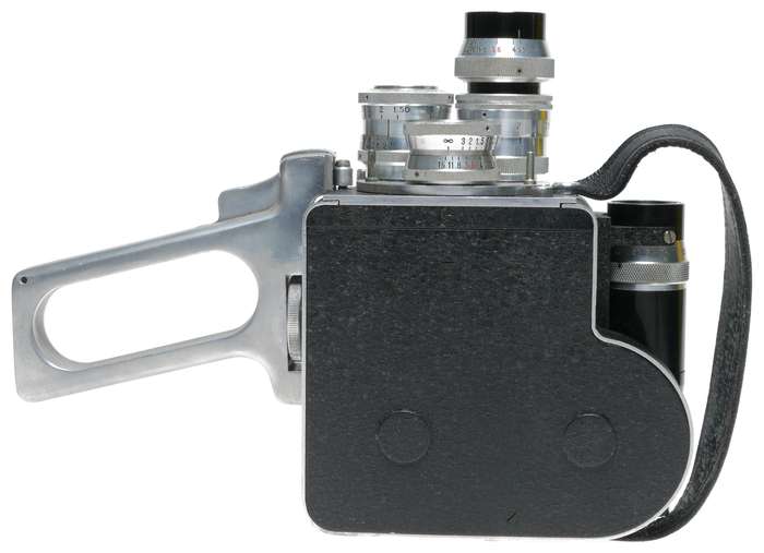 Leveque L.D. 8mm Cine camera full set of 4x Som Berthiot lenses