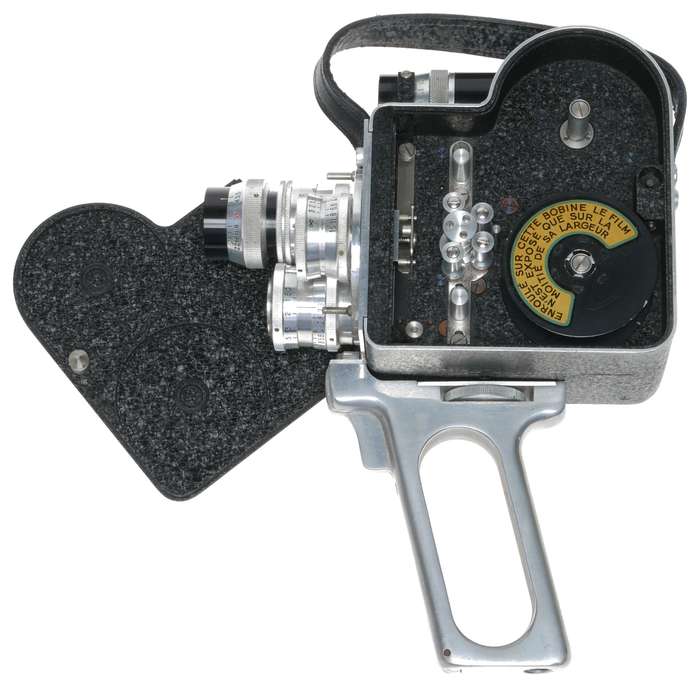 Leveque L.D. 8mm Cine camera full set of 4x Som Berthiot lenses