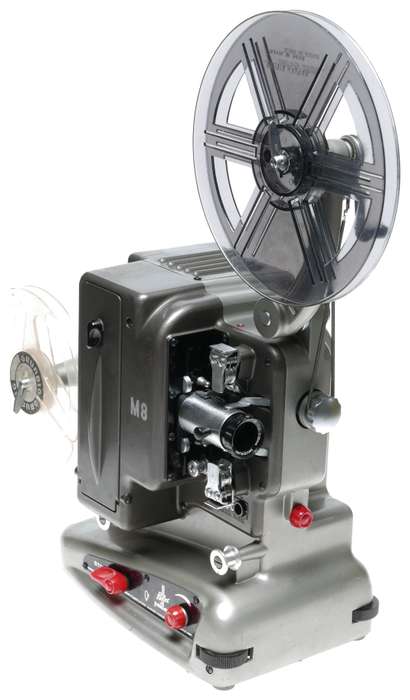 Bolex M8 Paillard film projector vintage 8mm film