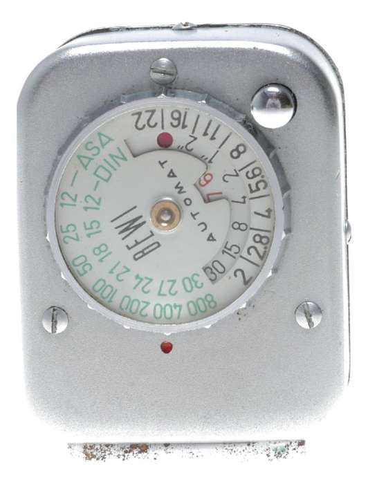 Bewi cold shu light exposure f/stop meter vintage cased