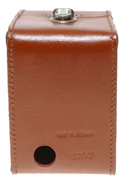 1227/2 Ikon vintage film camera antique leather case in used condition