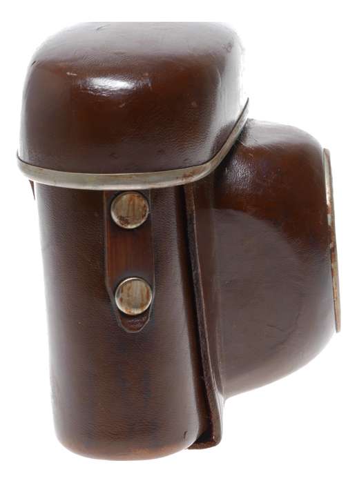 Zeiss Ikon vintage film camera antique Patent leather case with starp