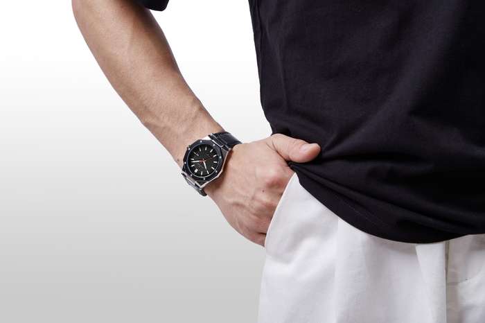 Naviforce 9200 Mens Chronograph Watch - Black
