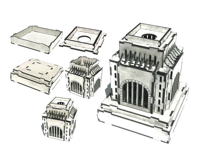 3D Puzzle Voortrekker Monument - 72 Pieces